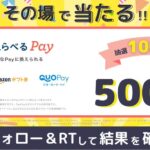 【Twitter懸賞】合計100名様★akippa「えらべるPay 500円分」